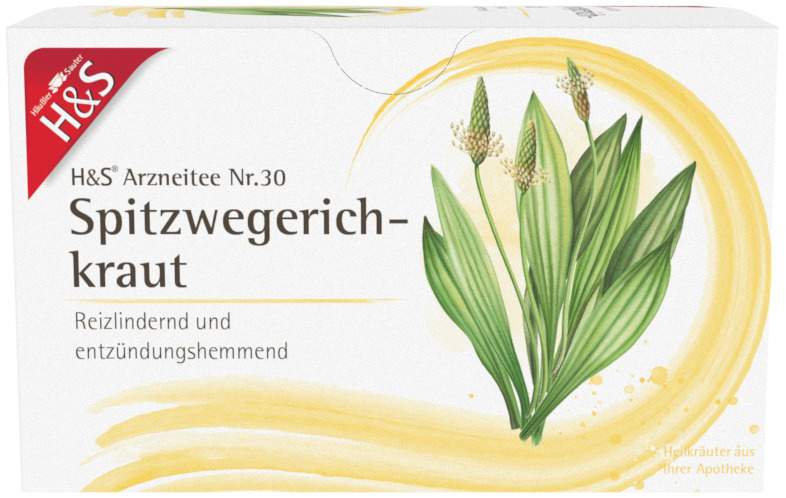 H&S Spitzwegerichkraut 20 Filterbeutel