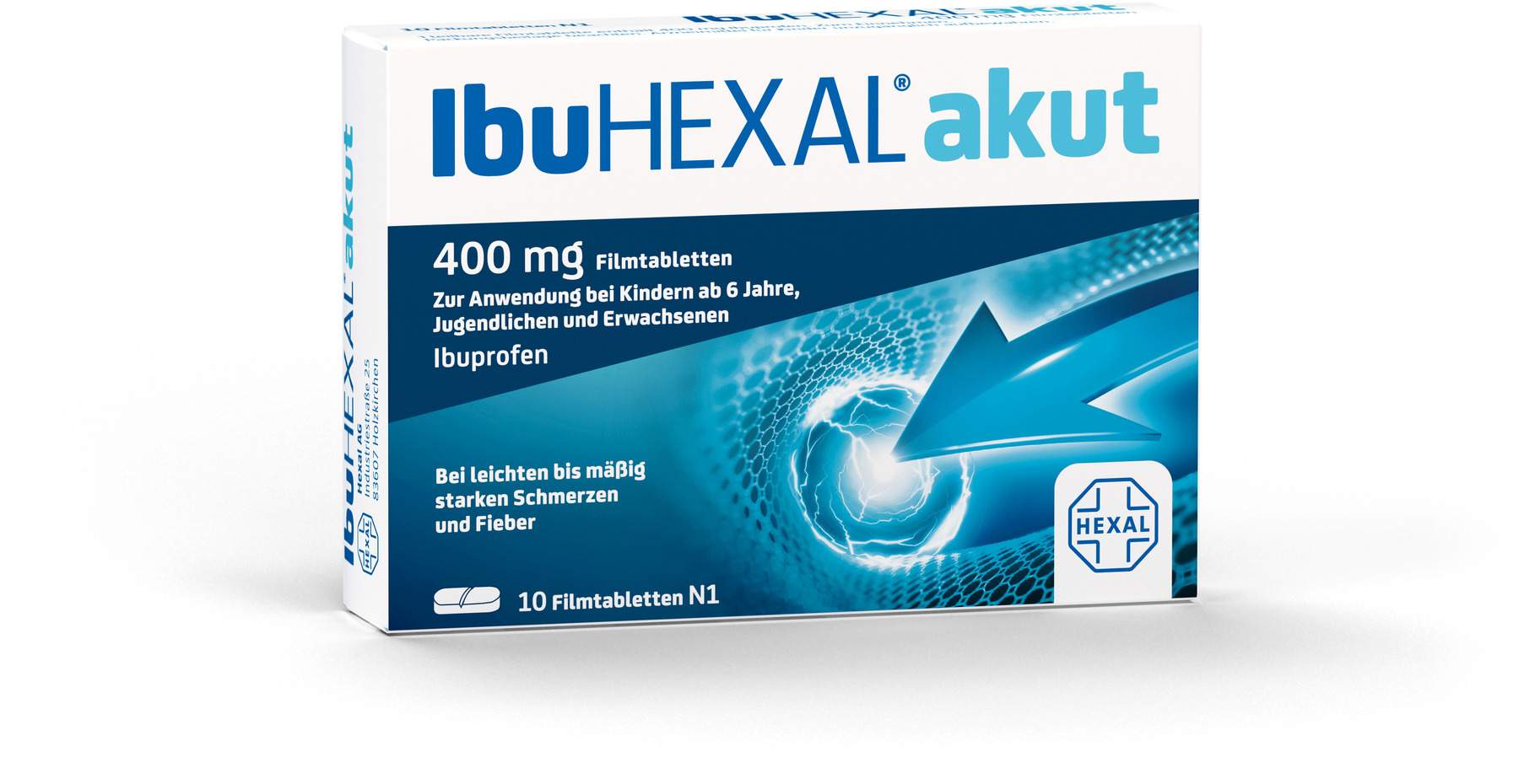 IbuHexal akut 400 mg 10 Filmtabletten