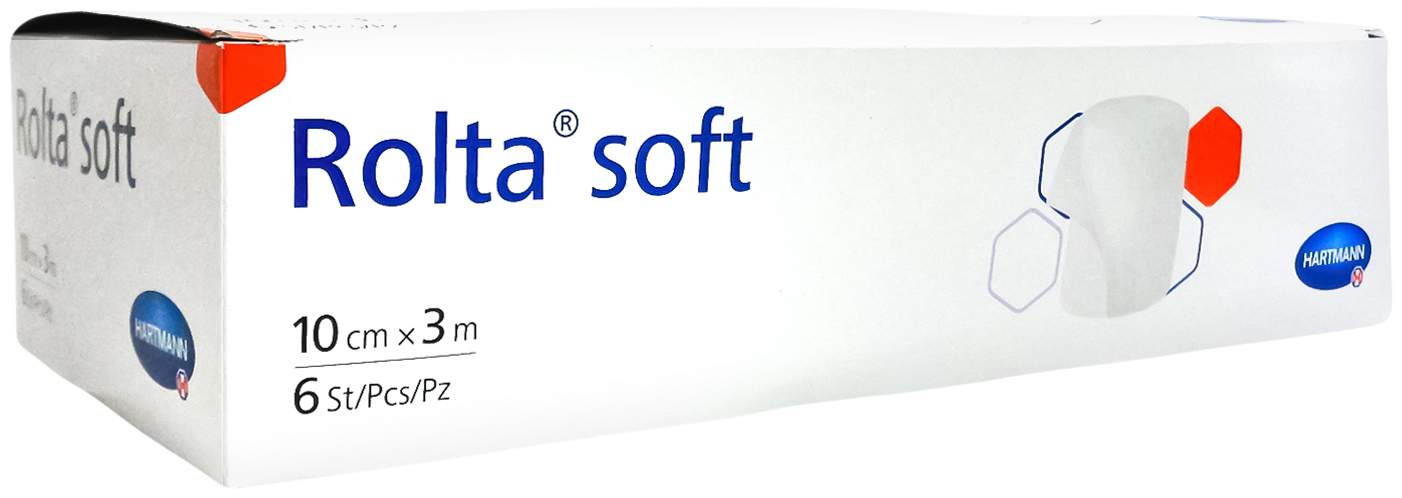 Rolta Soft Synth.-Wattebinde 10 cm X 3 M 6 Stück