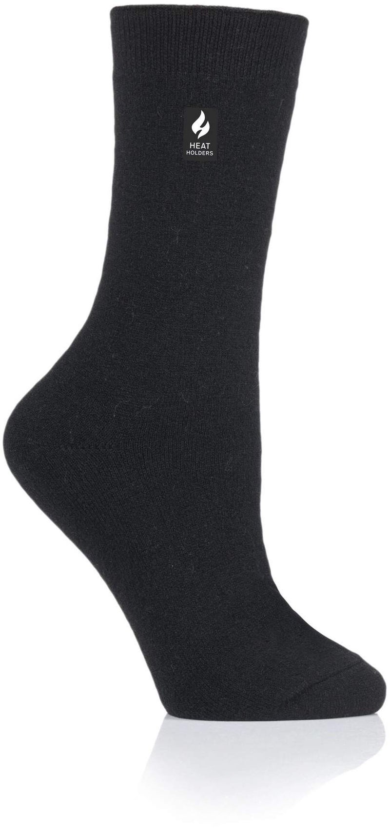 HeatHolders Herren Ultra Lite Thermosocken Schwarz 1 Paar Größe 39 bis 45
