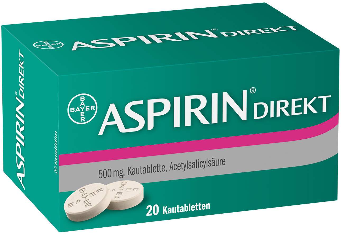 Aspirin Direkt 20 Kautabletten