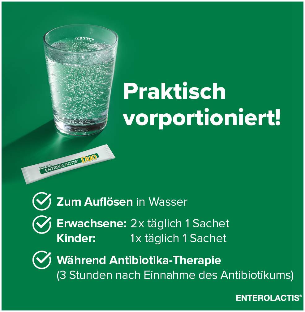 Enterolactis Duo Pulver Sachets 10 X 5 G