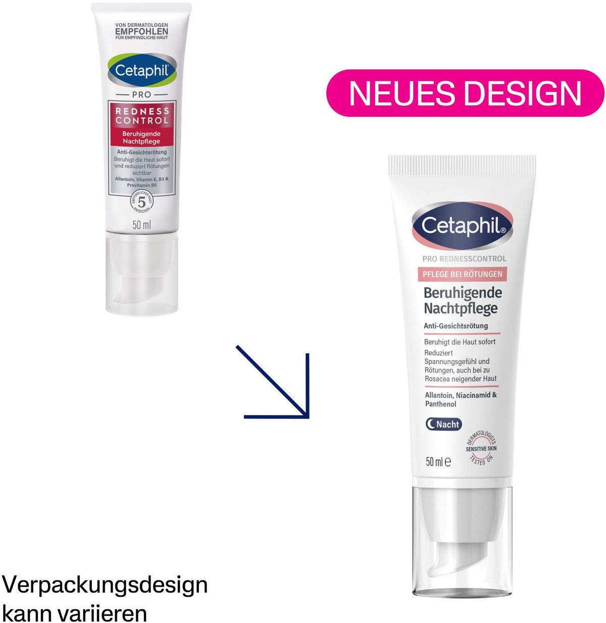 Cetaphil RednessControl beruhigende Nachtpflege 50 ml