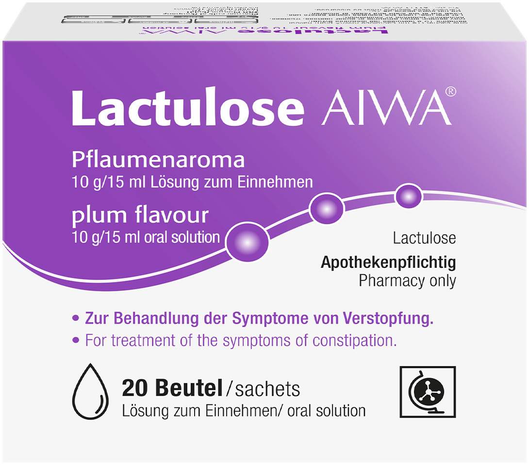 Lactulose Aiwa Pflaumenaroma 10 G Je 15 ml 20 X 15 ml