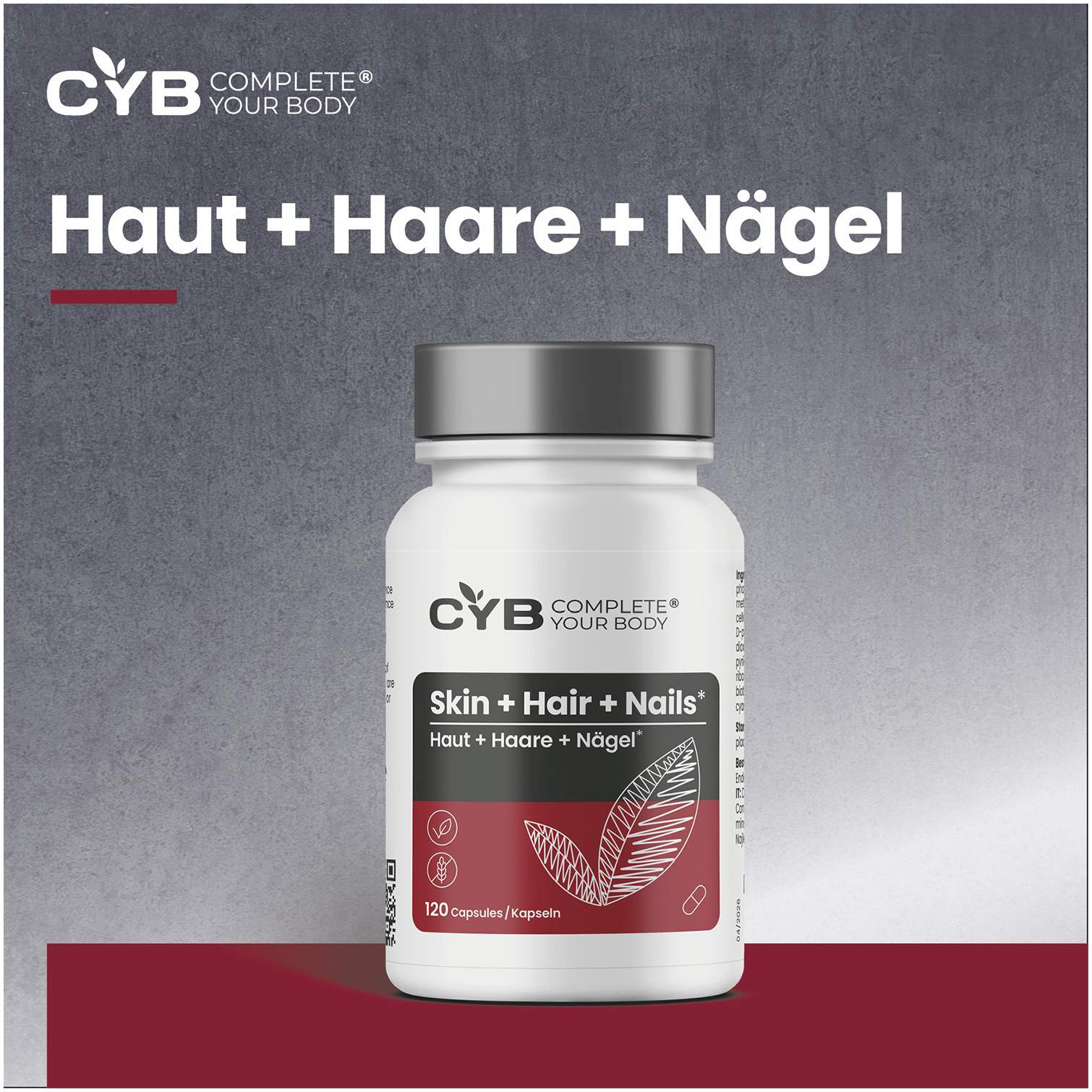 Cyb Haut Haare Nägel Multi-Komplex Hochdosiert 120 Kapseln