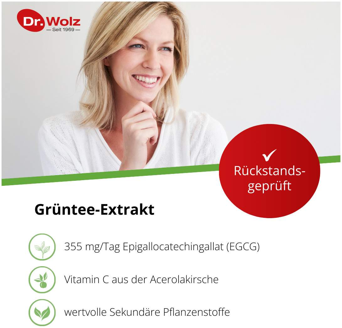 Grüntee Extrakt Dr.Wolz 120 Kapseln