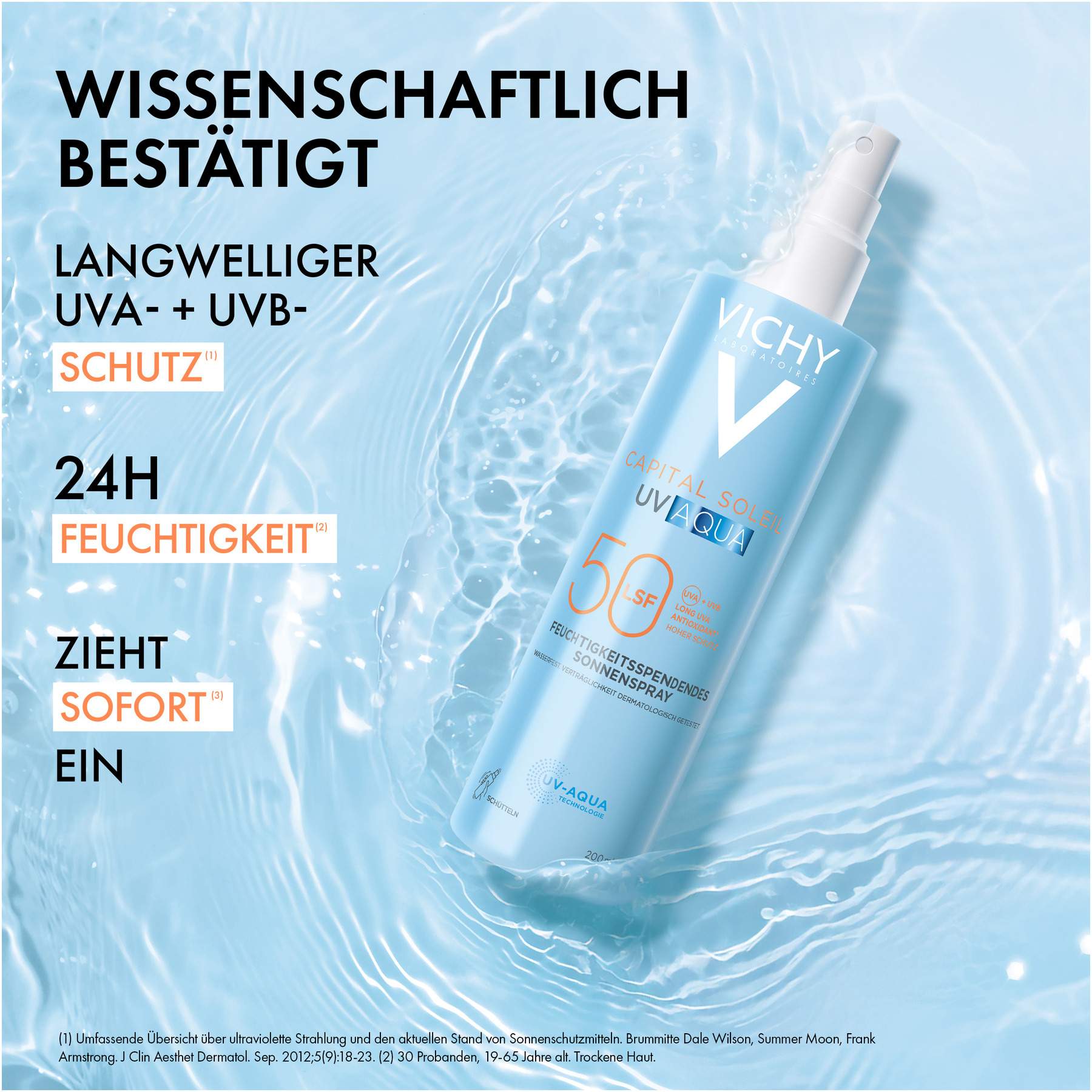 Vichy Capital Soleil UV-Aqua Spray LSF 50 200 ml