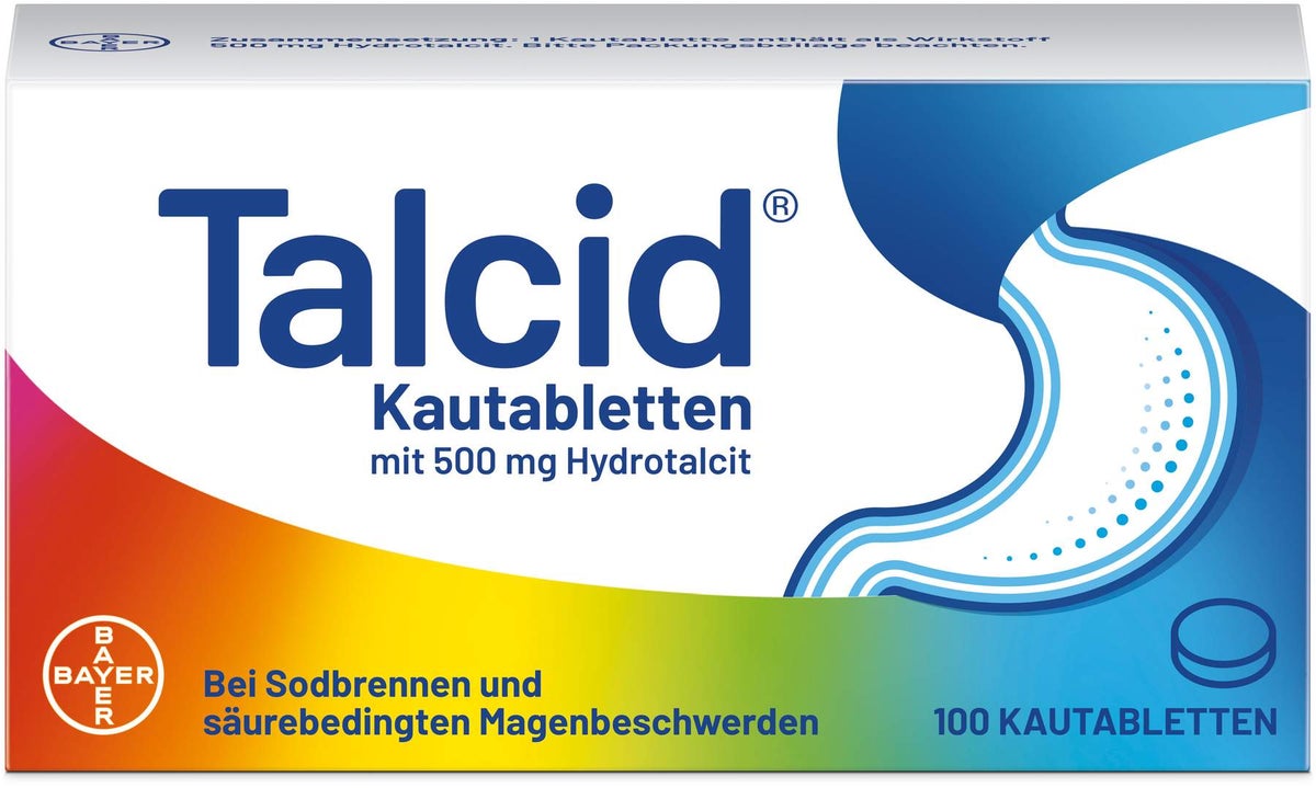 Talcid 100 Kautabletten