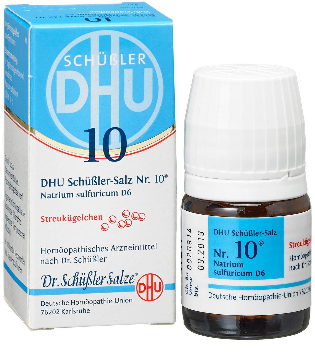 Biochemie Dhu 10 Natrium Sulfuricum D6 10 G Globuli