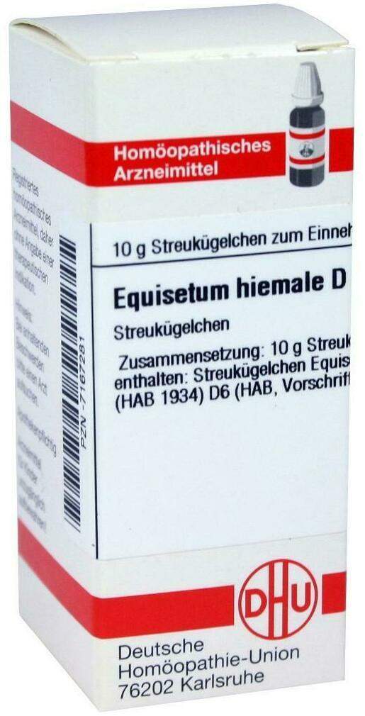 Dhu Equisetum Hiemale D6 10 G Globuli