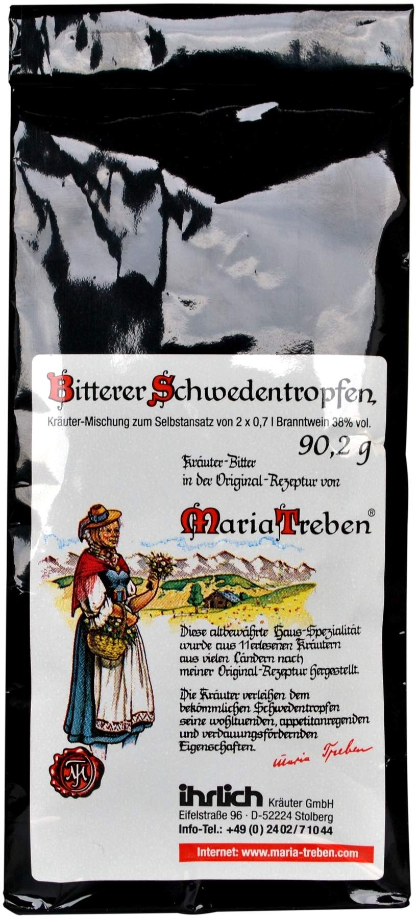 Maria Treben Kleiner Schwedenbitter Ansatzmischung 90,2 g