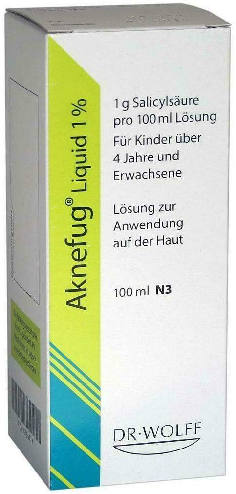 Aknefug Liquid 1% 100 ml Lösung