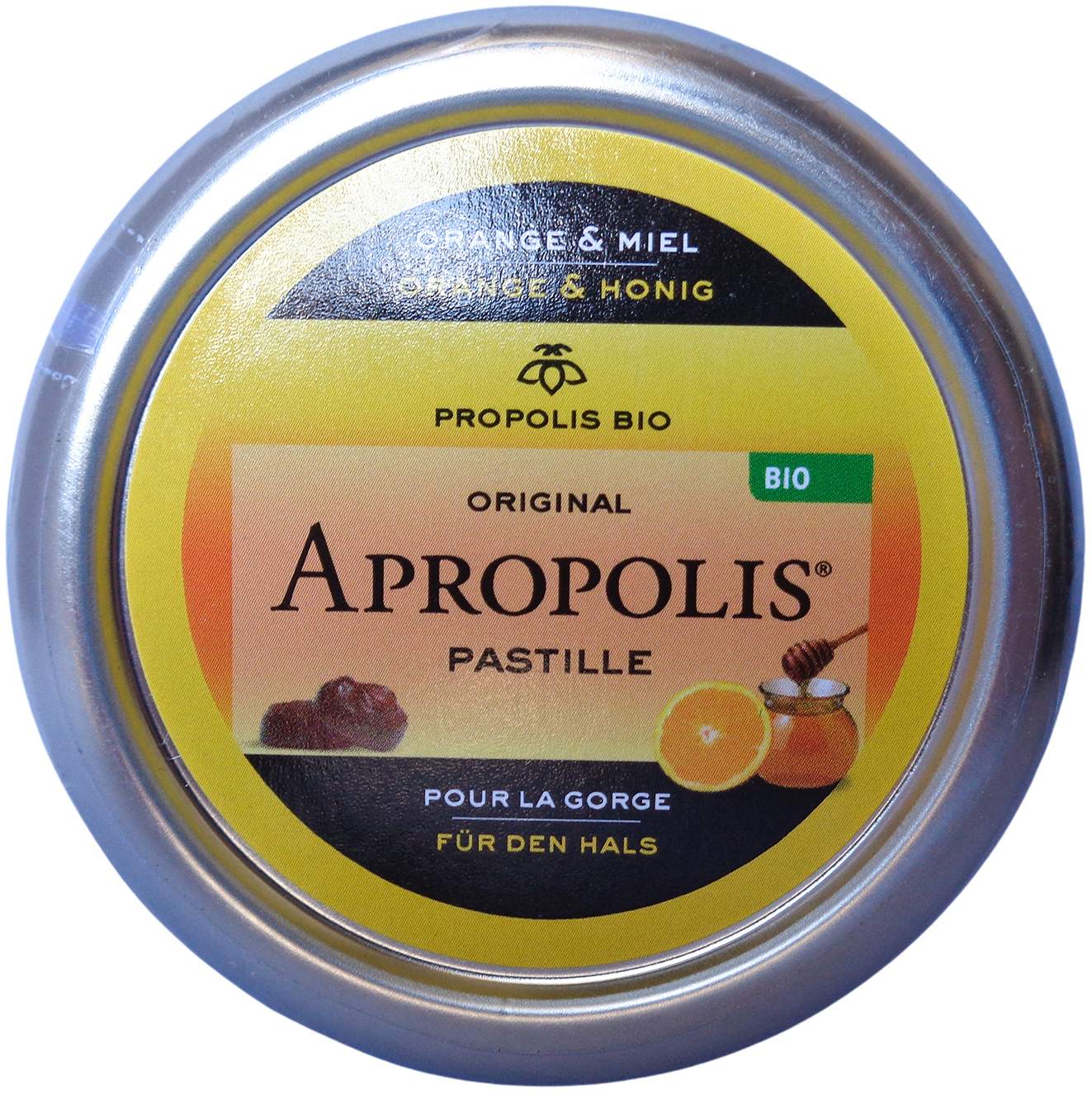 Propolis Pastillen Orange Honig Apropolis  40g