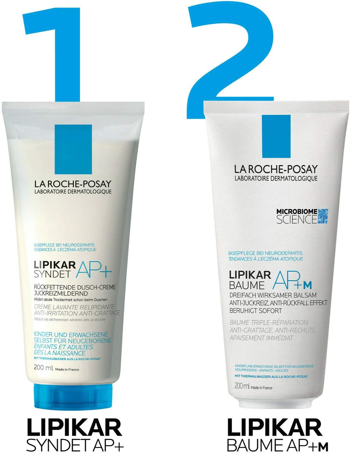 La Roche Posay Lipikar Syndet AP+ Reinigungs-Cremegel 200 ml
