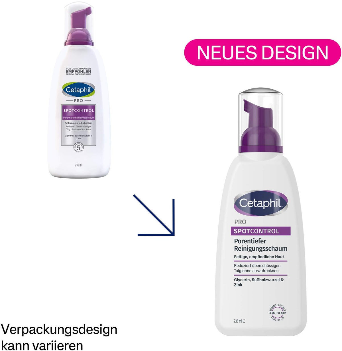 Cetaphil Pro Spot Control porentiefer Reinigungsschaum 235 ml