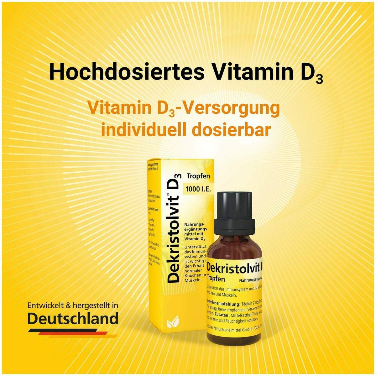Dekristolvit D3 1.000 I.E. 10 ml Tropfen