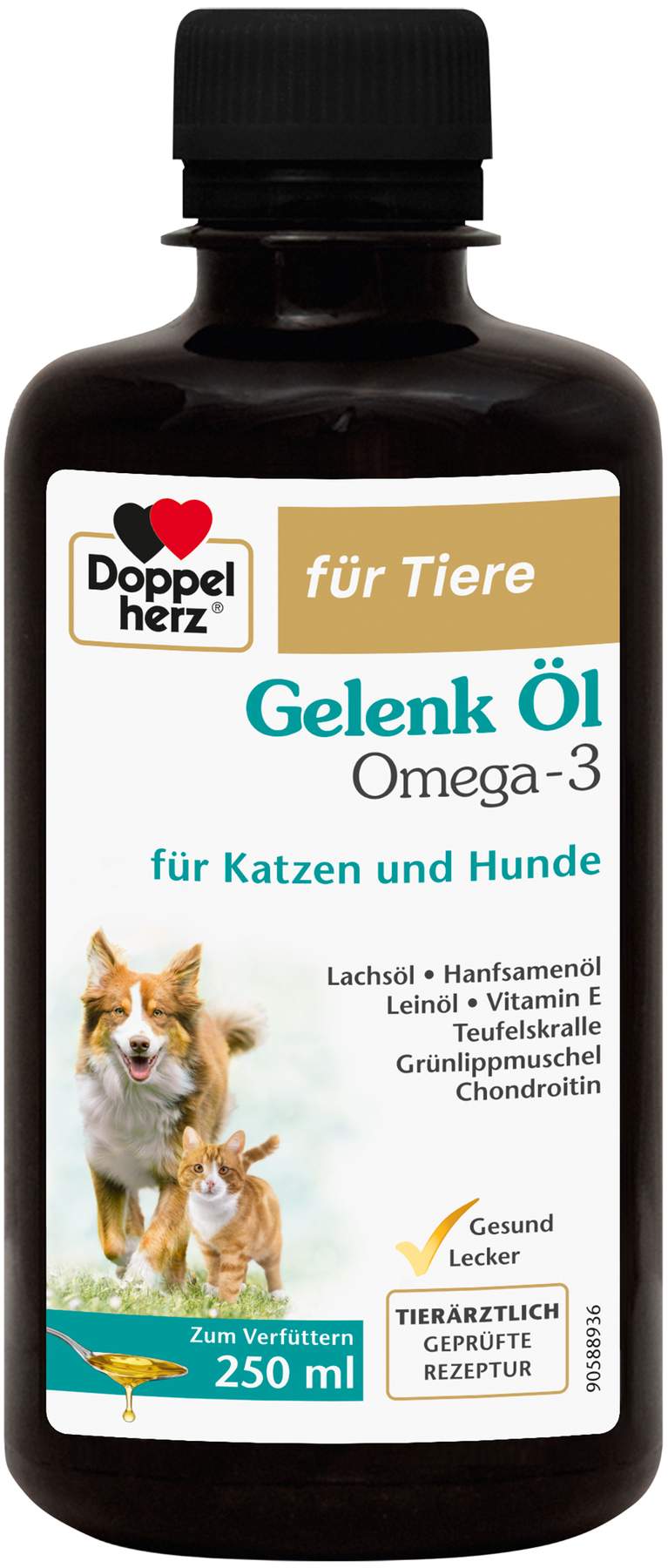Doppelherz Gelenk Öl Für Katzen und Hunde 250 ml