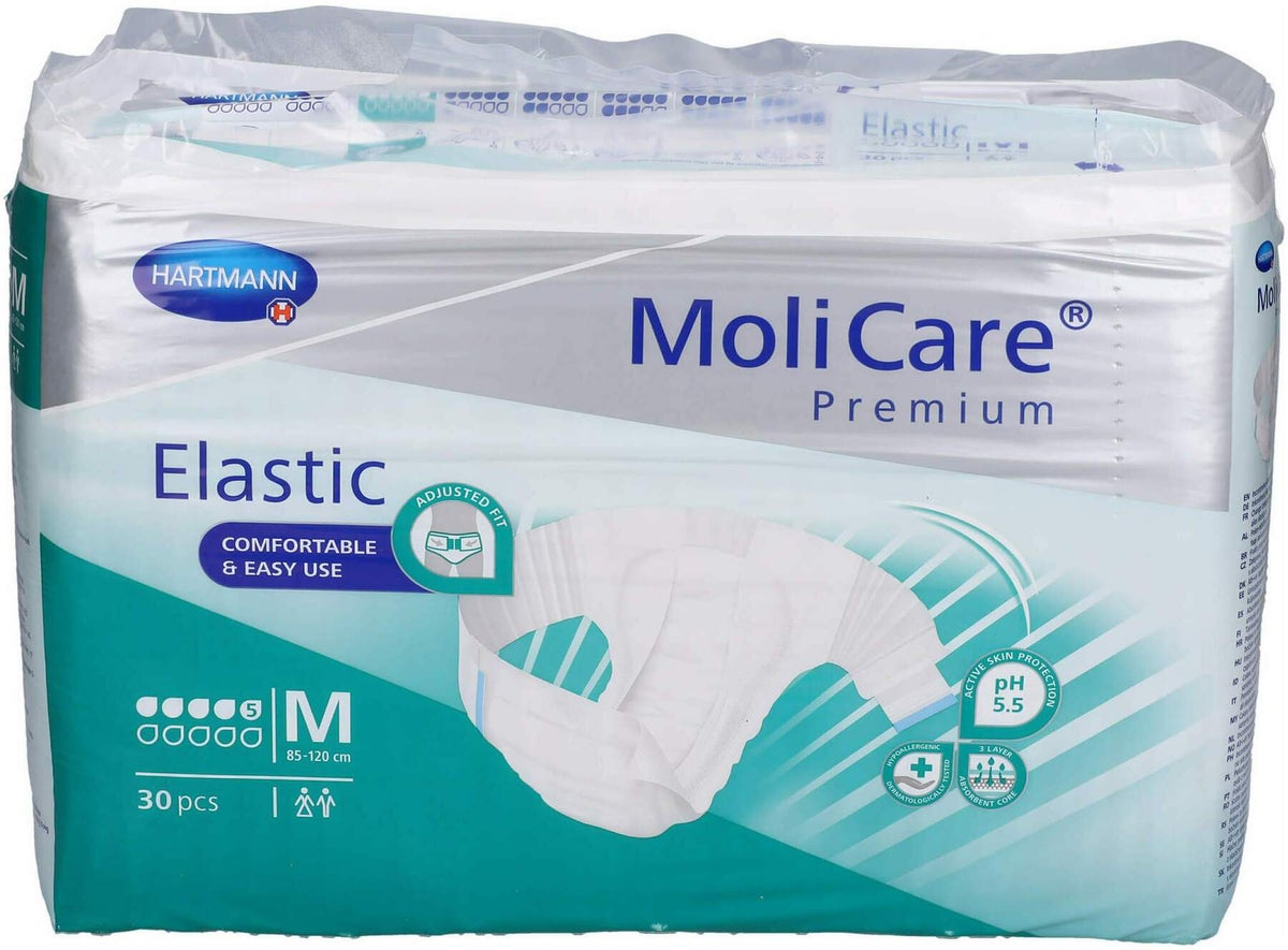 Molicare Premium Elastic Slip 5 Tropfen Gr.M 30 Stück