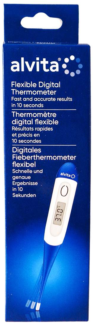 Alvita Digitales Fieberthermometer Flexibel