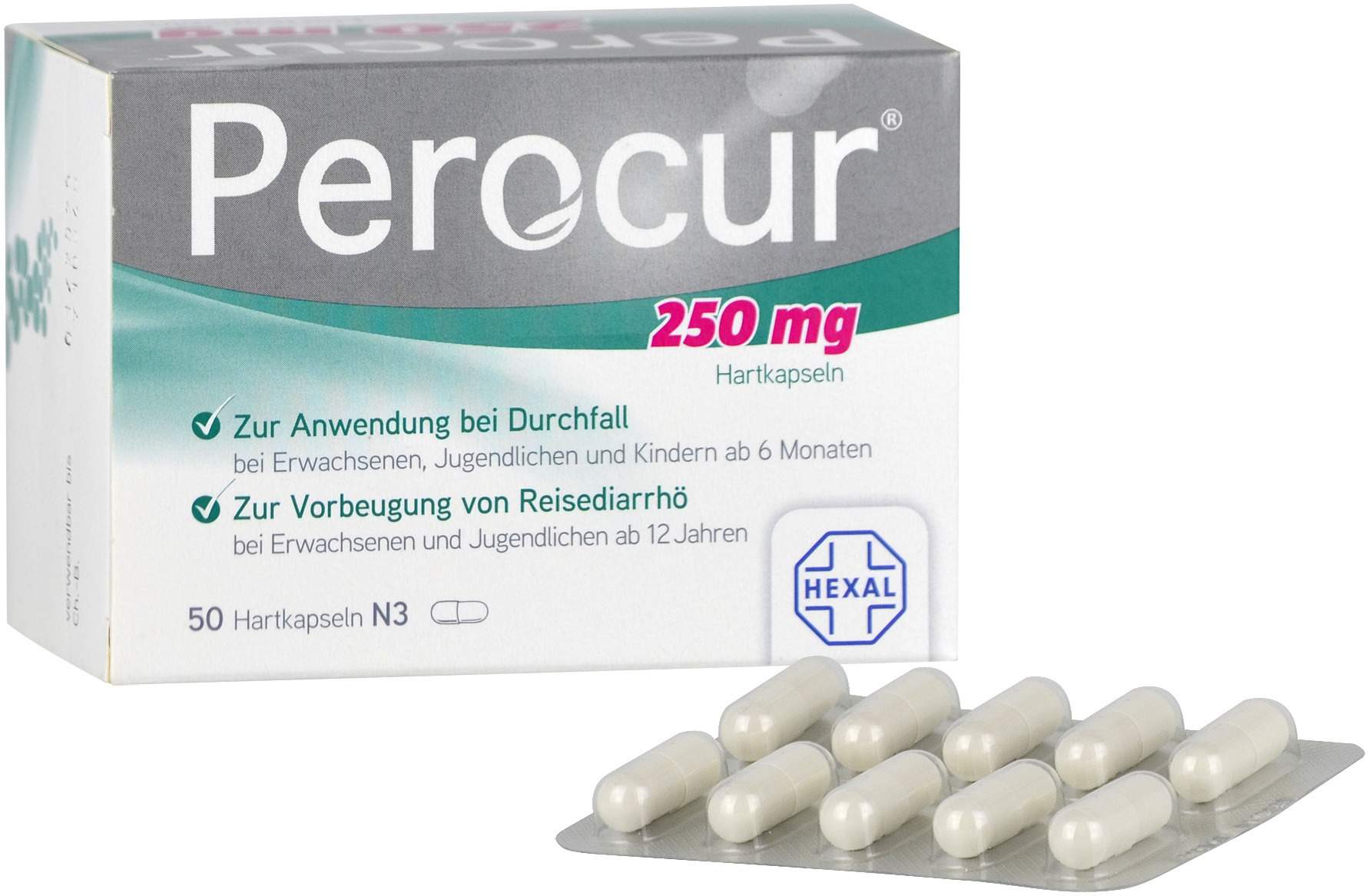 Perocur 250 mg 50 Hartkapseln