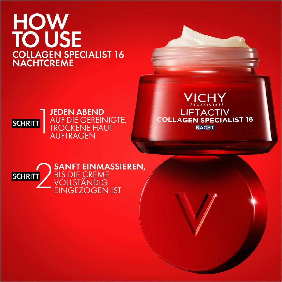 Vichy Liftactiv Collagen Specialist Nacht 16 Creme 50 ml
