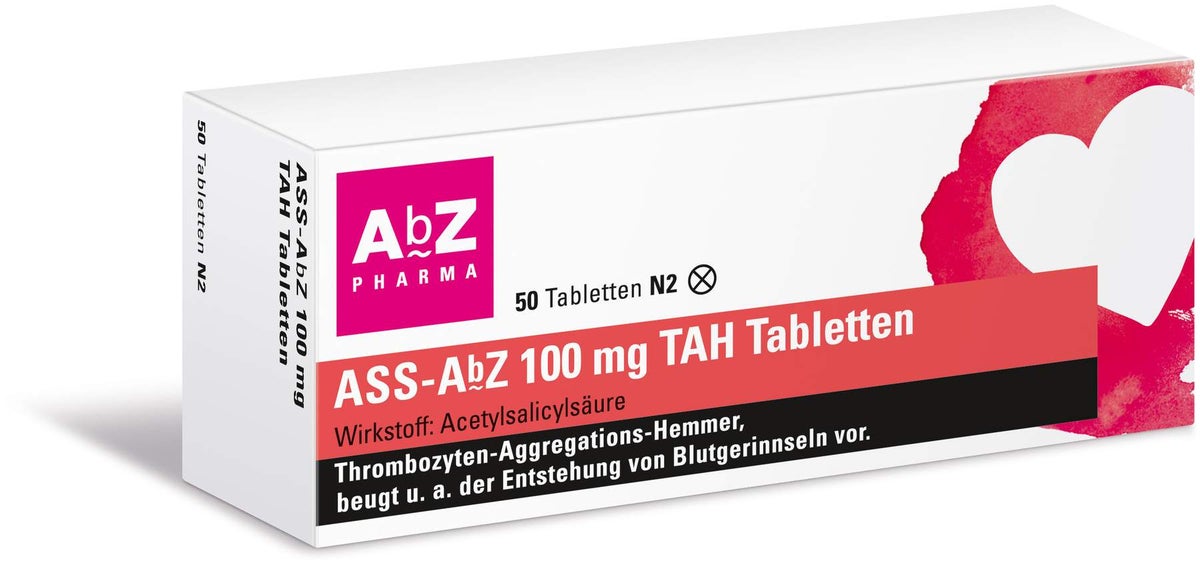 Ass Abz Protect 100 mg 50 Magensaftresistente Tabletten