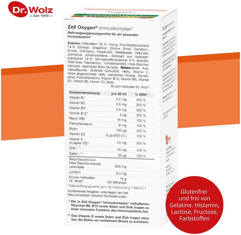 Zell Oxygen Immunkomplex 250 ml Flüssig