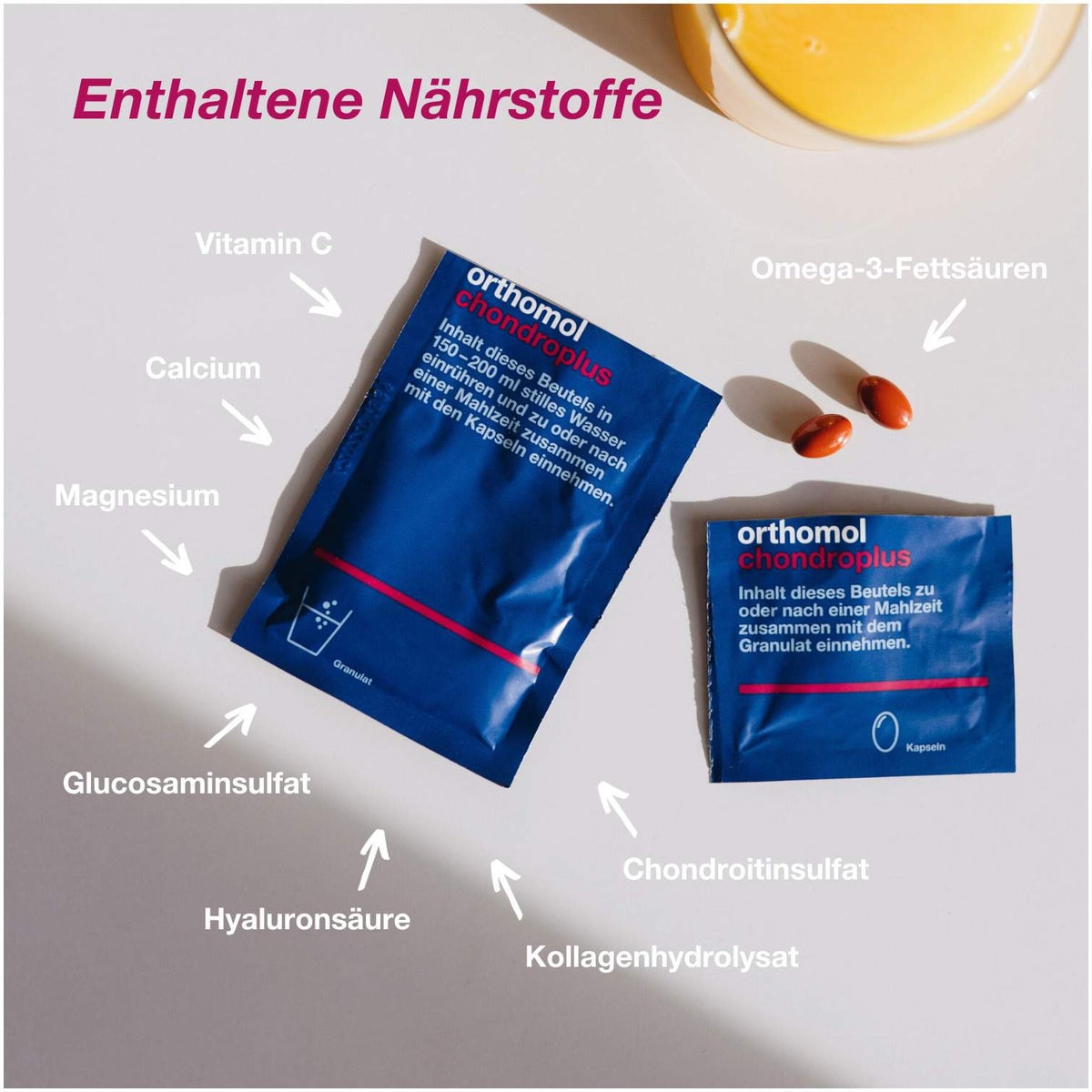 Orthomol chondroplus Granulat-Kapseln 30 Tagesportionen