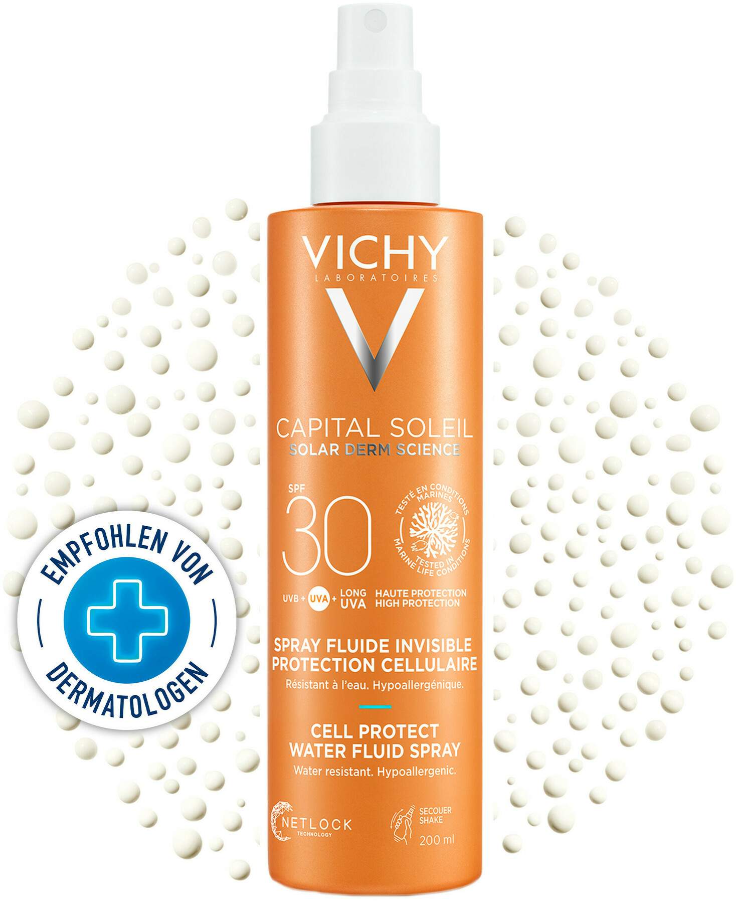 Vichy Capital Soleil Cell Protect LSF 30 200 ml Spray