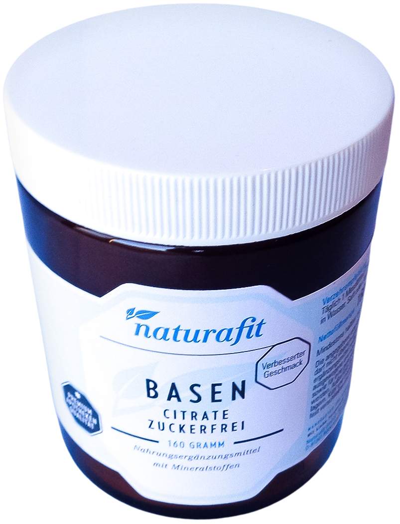 Naturafit Basencitrate Zuckerfrei Pulver 160 G