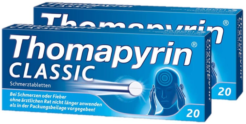 Thomapyrin Classic 2 x 20 Tabletten