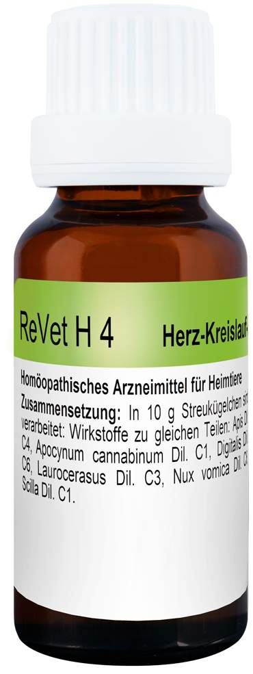 Revet H 4 Globuli F.Heimtiere 10g
