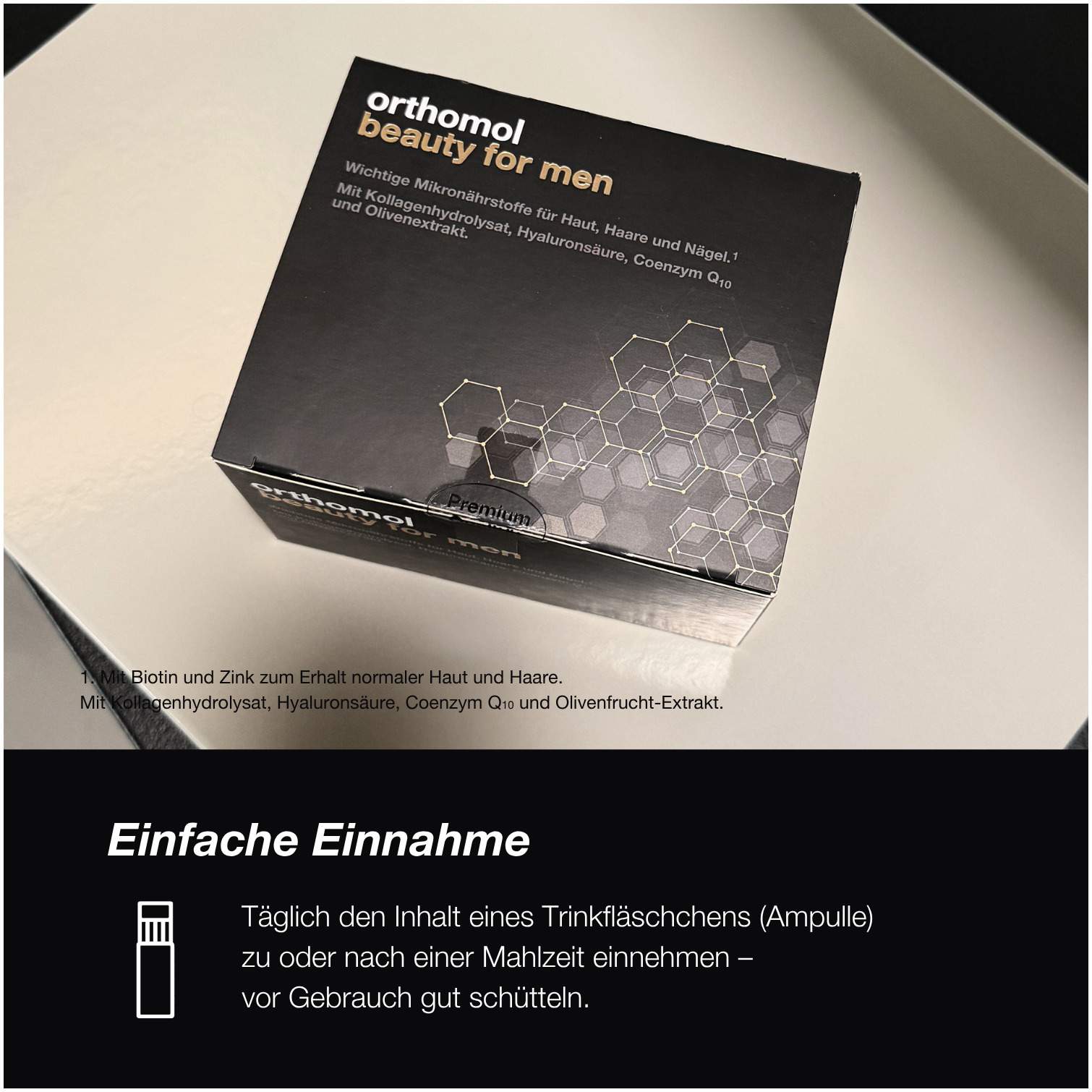 Orthomol Beauty For Men 30 Tagesportionen