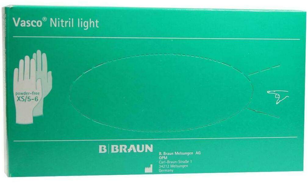 Vasco Nitril Light Untersuchungshandschuhe Gr.Xs