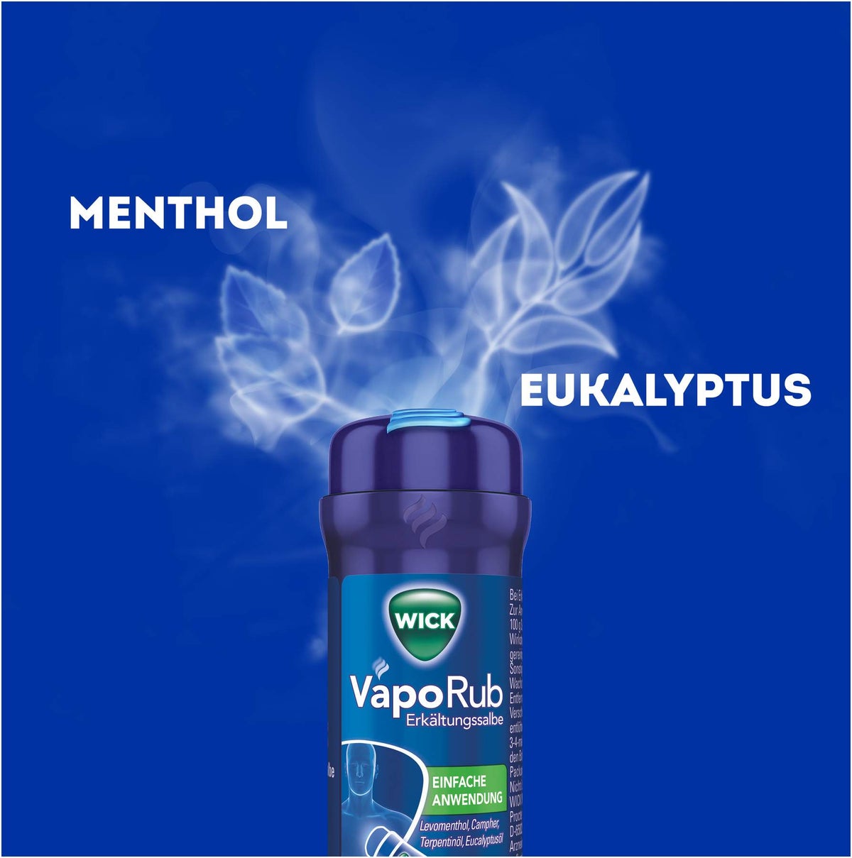 WICK VapoRub Erkältungssalbe im Applikator 35 g