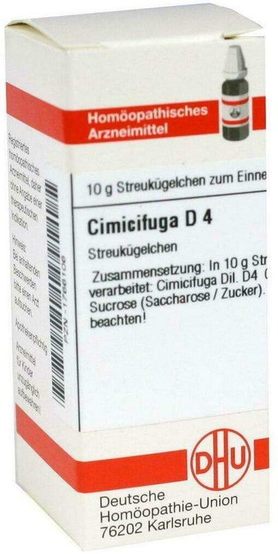 Dhu Cimicifuga D4 10 G Globuli