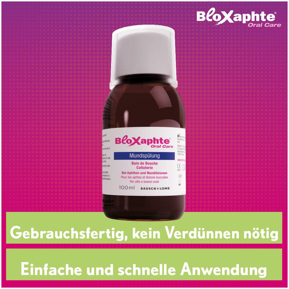 Bloxaphte Oral Care Mundspülung 100 ml