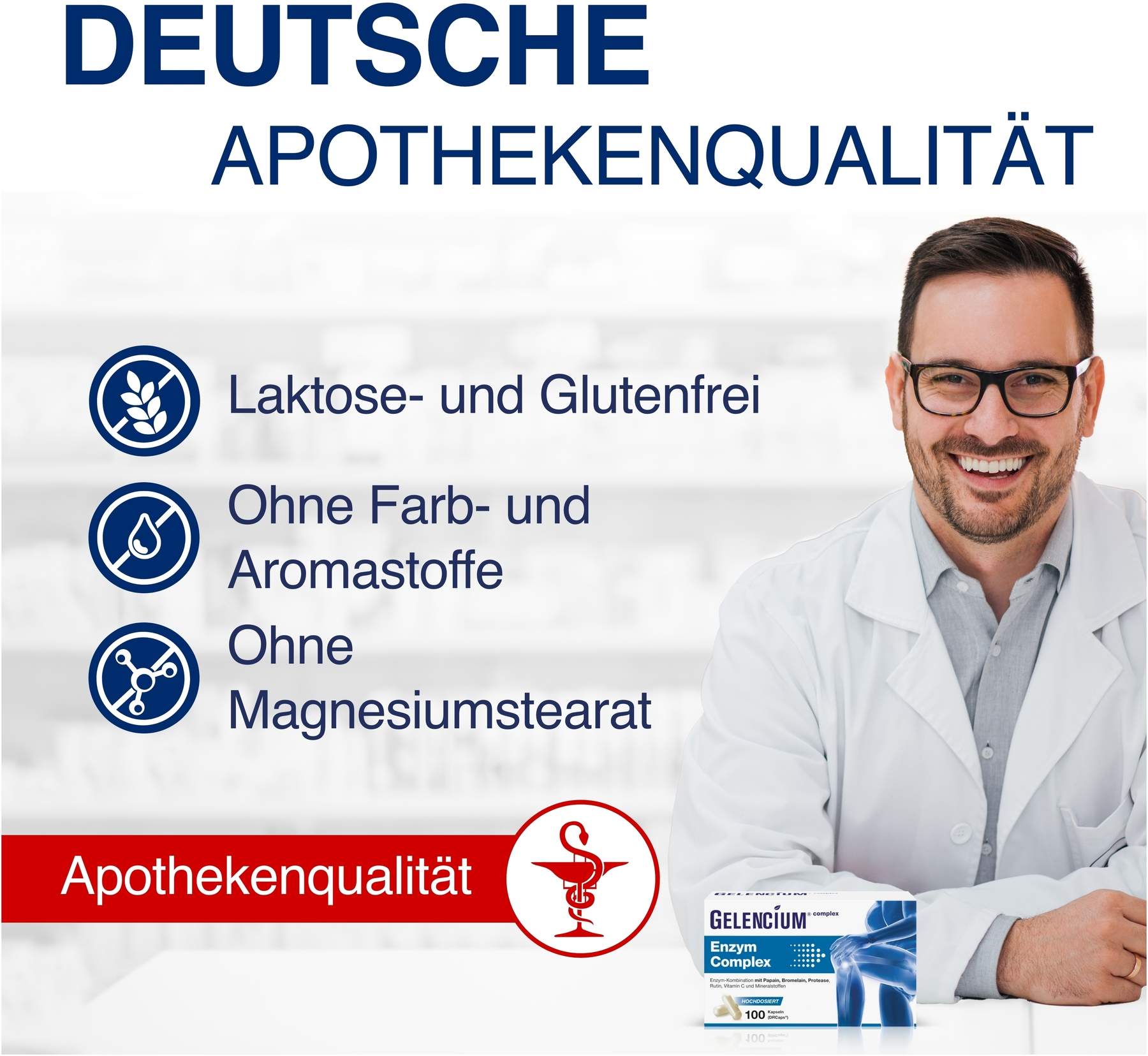 Gelencium Enzym Complex 100 Kapseln