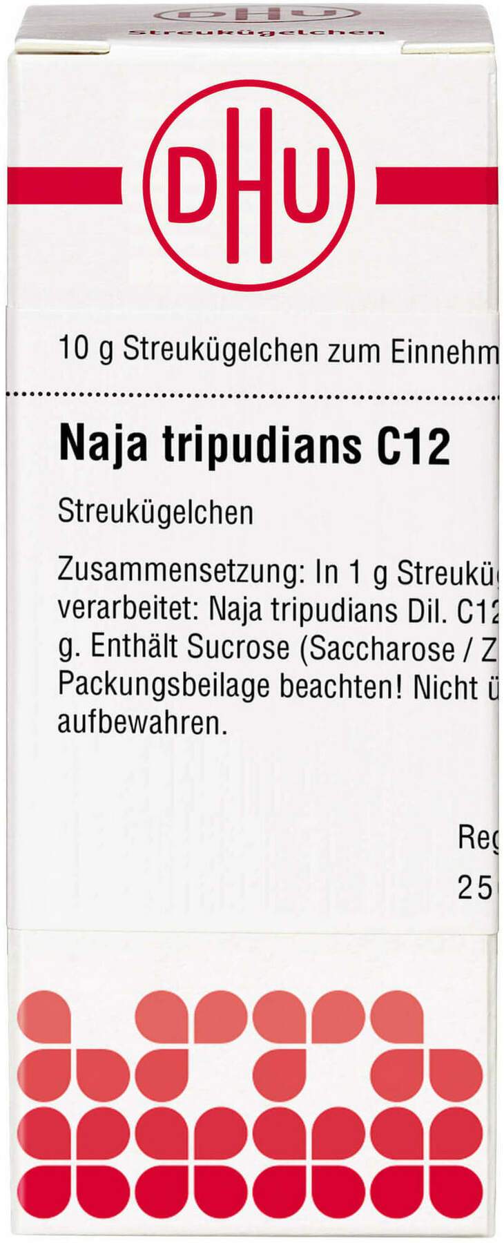 Dhu Naja Tripudians C12 Globuli 10 G