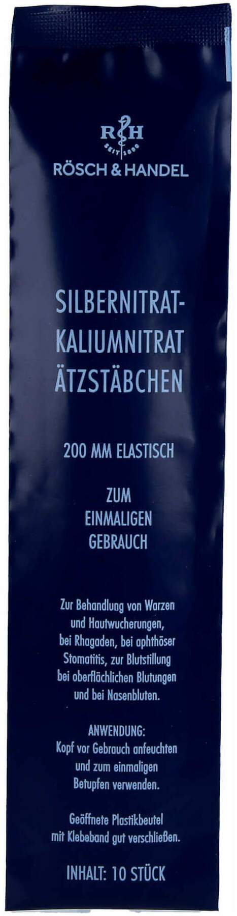 Silbernitrat-Kaliumnitr. Ätzstäb. Ätzstift 10 Stück