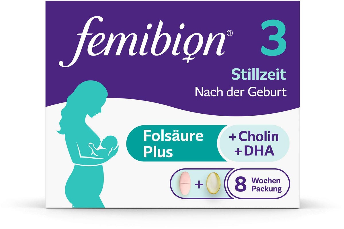 Femibion 3 Stillzeit 56 Tabletten und 56 Kapseln Kombipackung