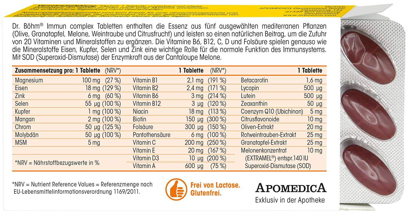 Dr. Böhm Immun Complex 30 Tabletten