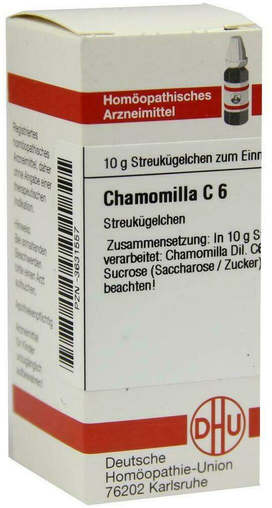 Dhu Chamomilla C6 Globuli