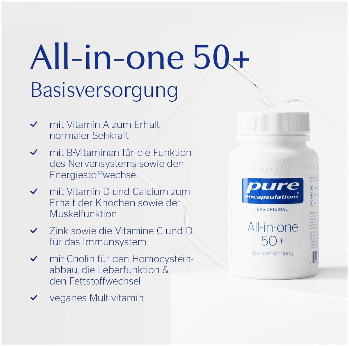 Pure Encapsulations All-In-One 50+ 60 Kapseln