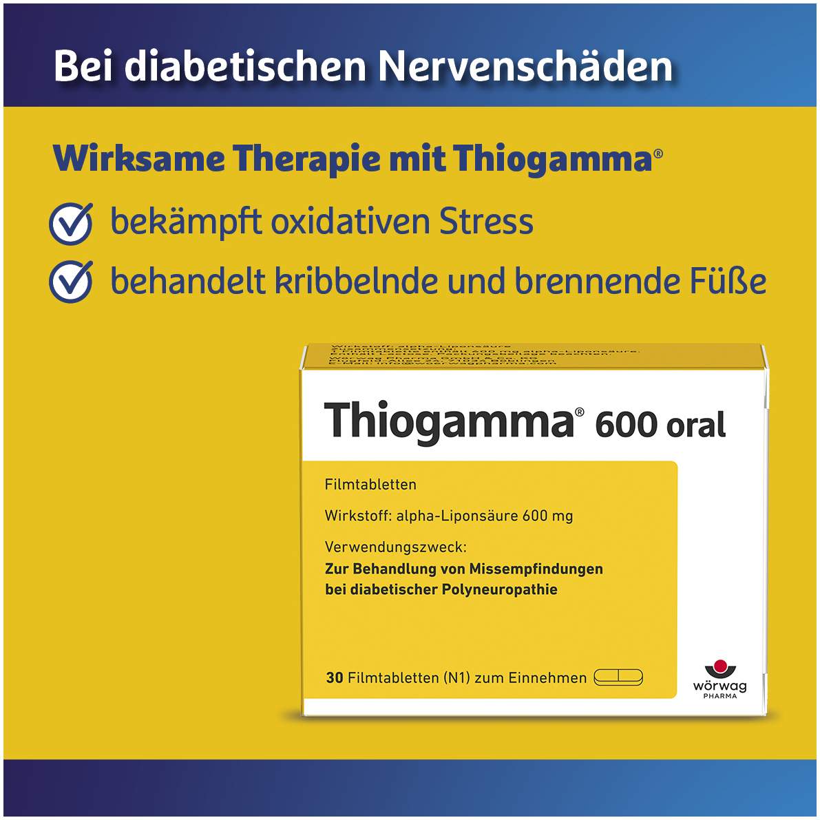 Thiogamma 600 oral 100 Filmtabletten