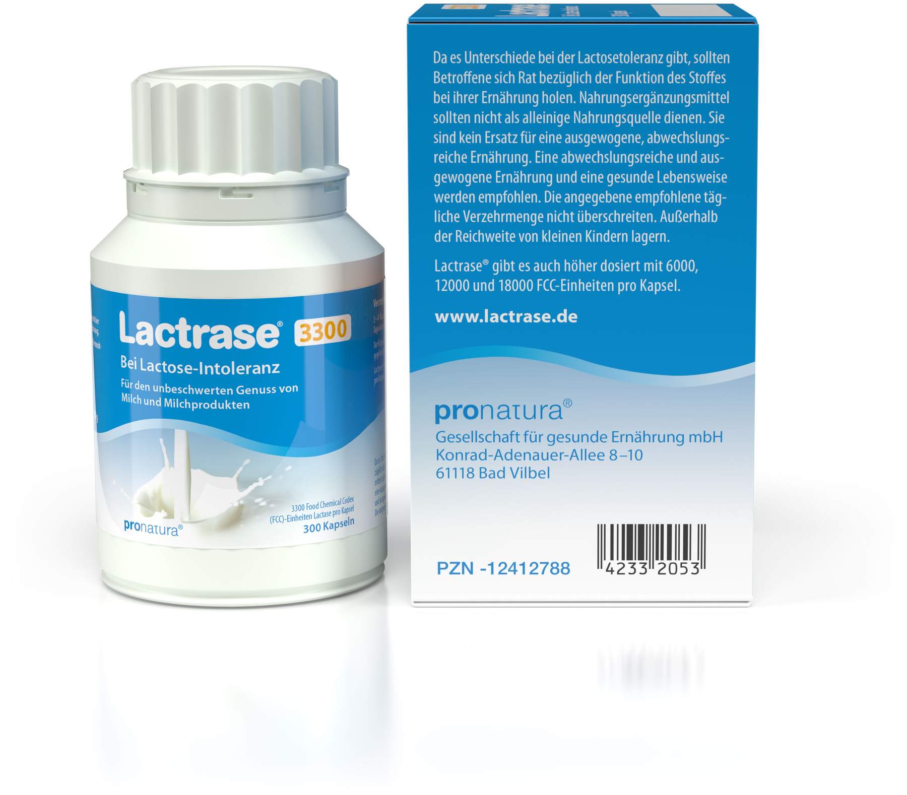 Lactrase 3.300 Fcc 300 Kapseln