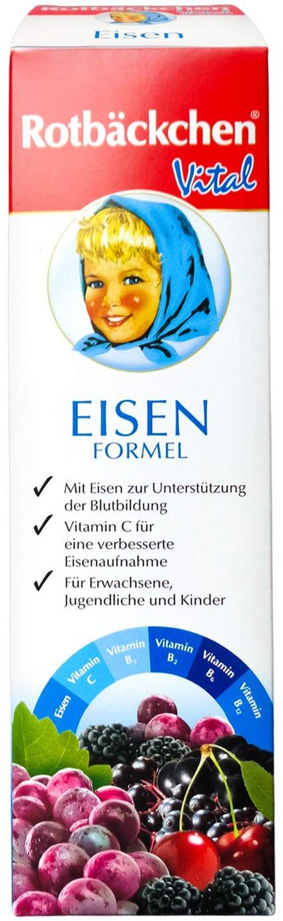 Rabenhorst Rotbäckchen Vital Eisen Formel Saft