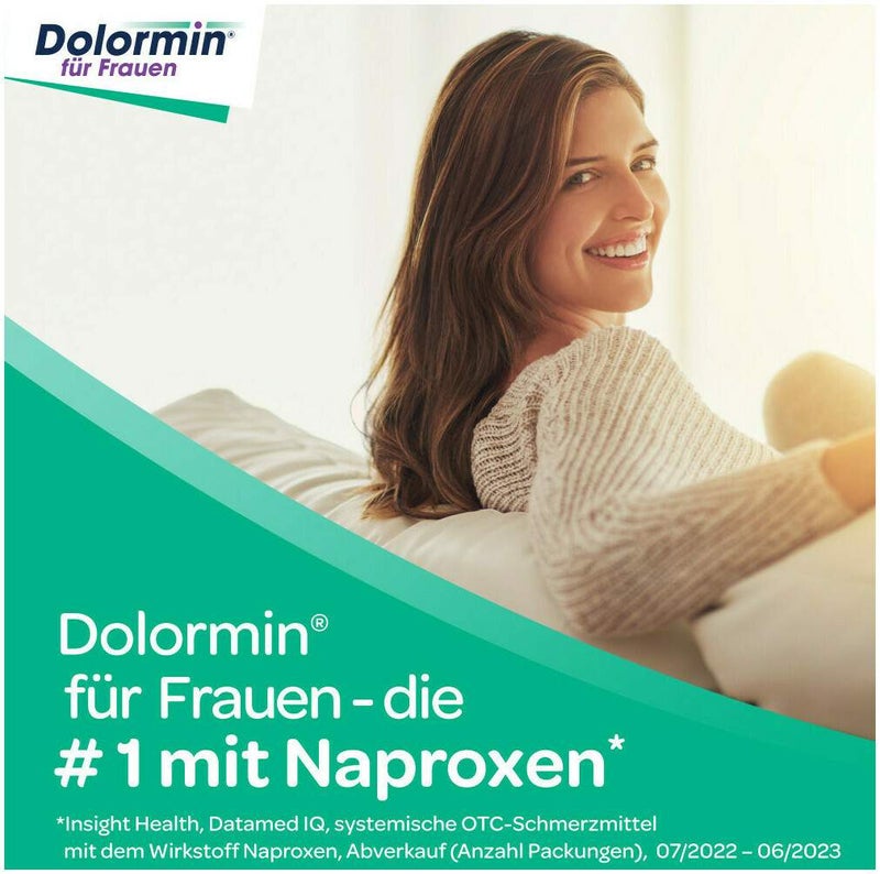 Dolormin für Frauen mit Naproxen 30 Tabletten