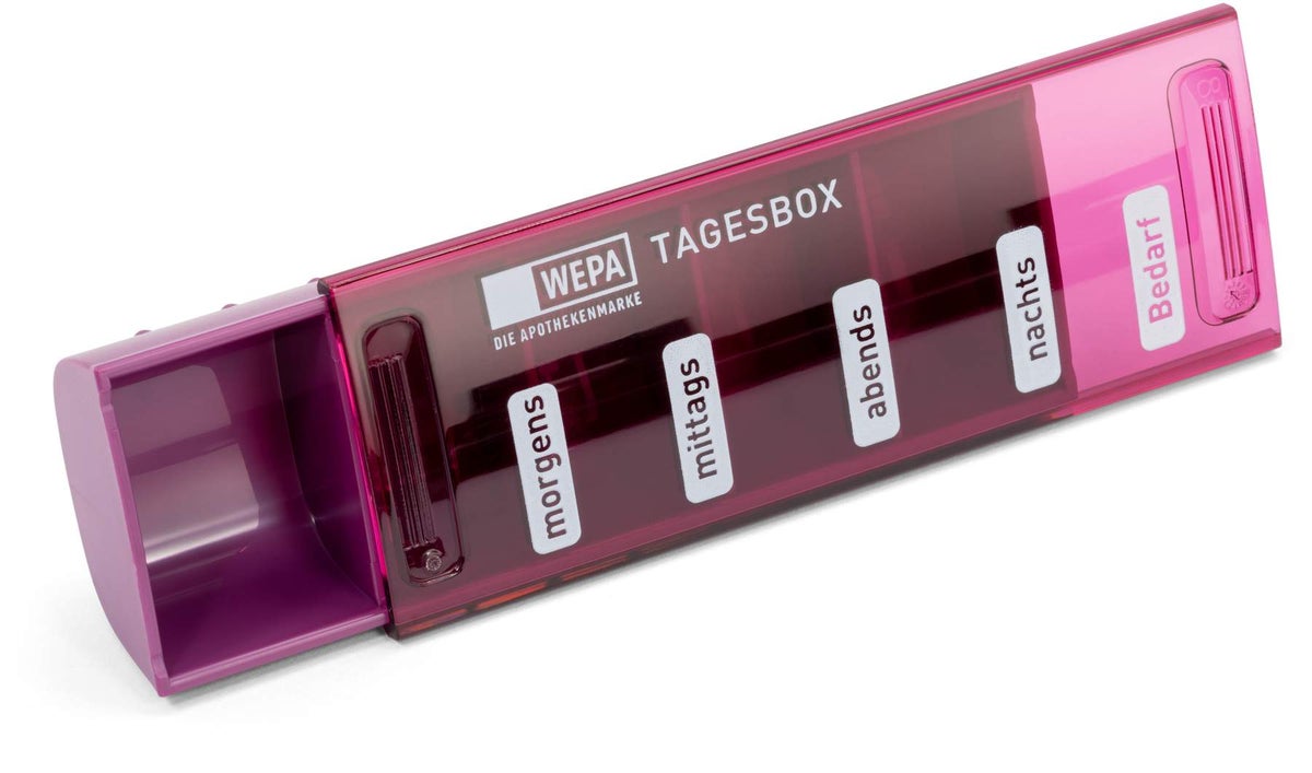 WEPA Tagesbox Farbig Sortiert + UV-Schutz