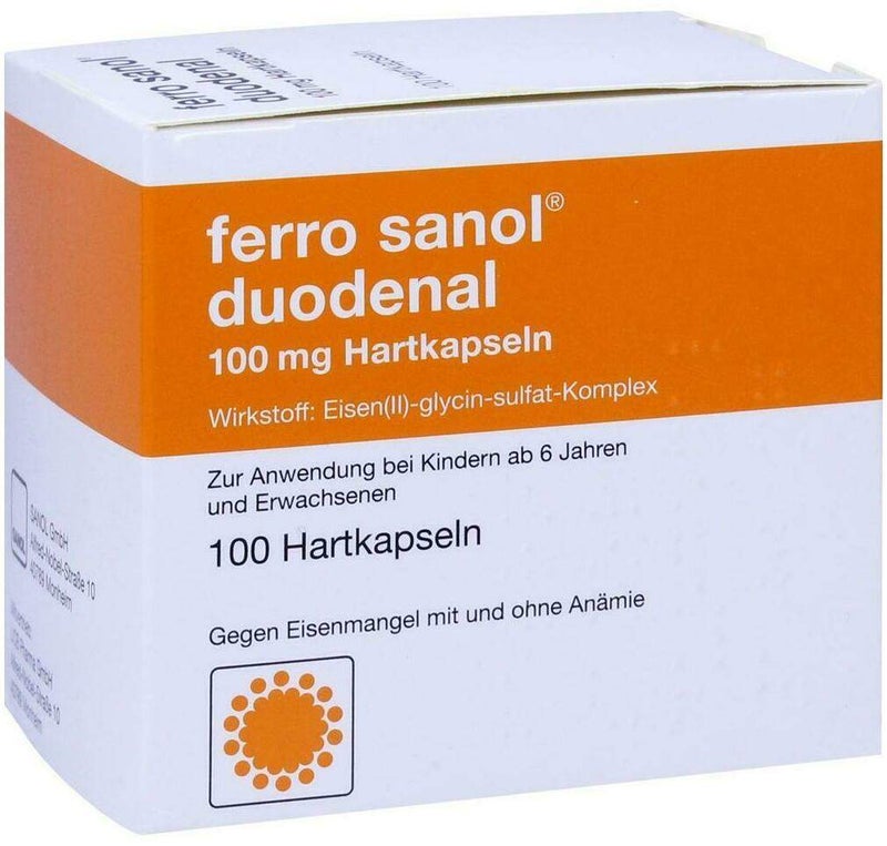 Ferro Sanol Duodenal 100 Hartkps. mit magensaftres. überzogenen Pellets